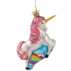 Poesie in Glas Glass Tree Decorations|Unicorn