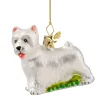 Poesie in Glas Glass Tree Decorations|West Highland Terrier (Westie)