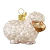 Poesie in Glas Glass Tree Decorations|White Sheep