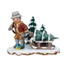 Hubrig Volkskunst Hubrig Miniatures|Winter Children Christmas Tree Thief