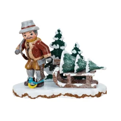 Hubrig Volkskunst Hubrig Miniatures|Winter Children Christmas Tree Thief