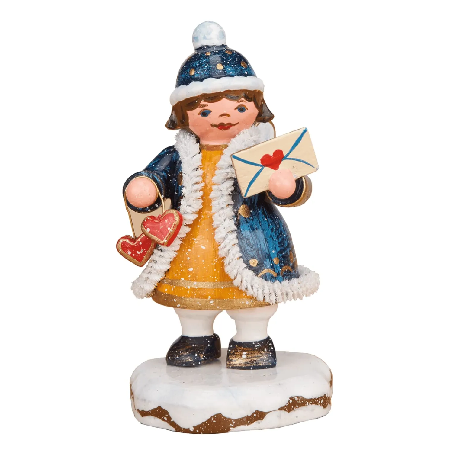 Hubrig Volkskunst Hubrig Miniatures|Winter Children Heaven's Child "My Heart's Desire"