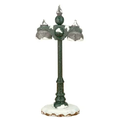 Hubrig Volkskunst Hubrig Miniatures|Winter Children Street Light, Electric Lighting