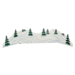 Hubrig Volkskunst Hubrig Miniatures|Winter Children Winter Landscape Diorama