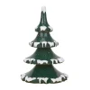 Hubrig Volkskunst Hubrig Miniatures|Winter Children Winter Tree, 3.15 Inch, Set Of 2