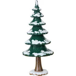Hubrig Volkskunst Hubrig Miniatures|Winter Children Winter Tree With Snowflakes