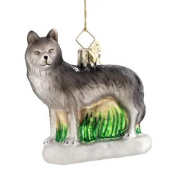 Poesie in Glas Glass Tree Decorations|Wolf