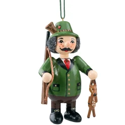 * Wood Tree Decorations|Wooden Buddy "Hunter"