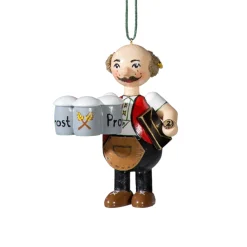 * Bavaria Souvenirs|Wooden Buddy "Waiter"