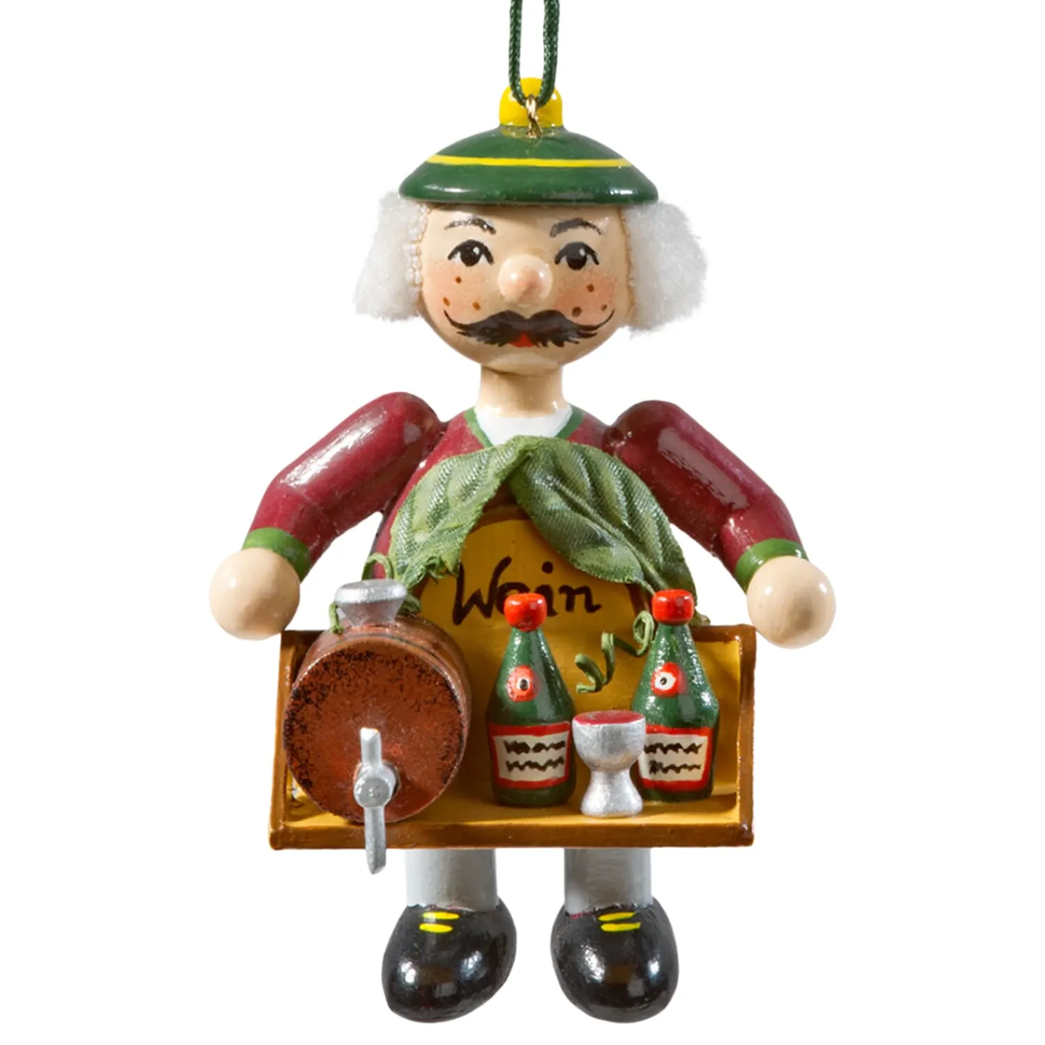 * Germany Souvenirs|Wooden Buddy "Wine Seller"
