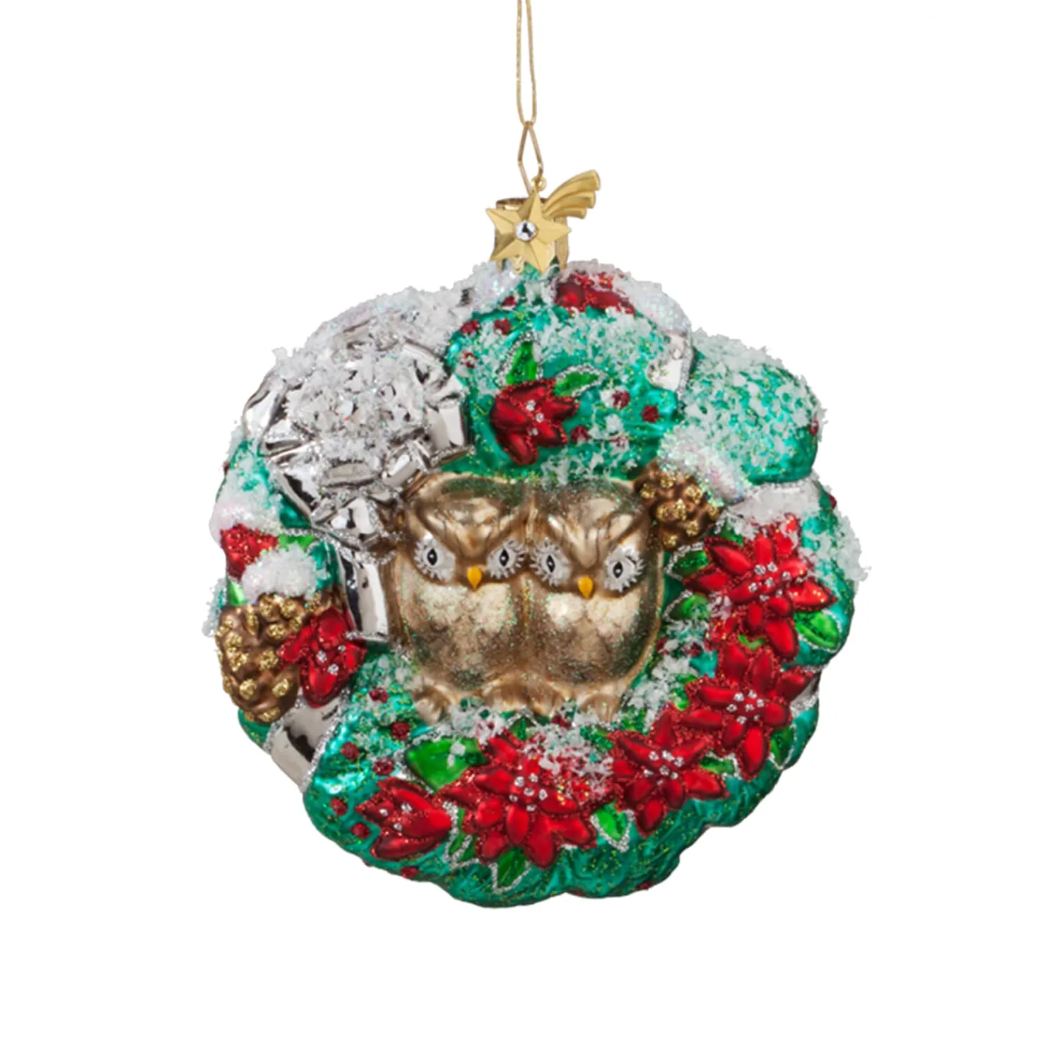 Poesie in Glas Glass Tree Decorations|Wreath