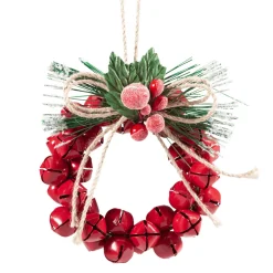 * Metal Tree Decorations|Wreath With Bells